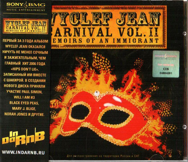 Wyclef Jean - Carnival II (Memoirs Of An Immigrant) (1 CD)