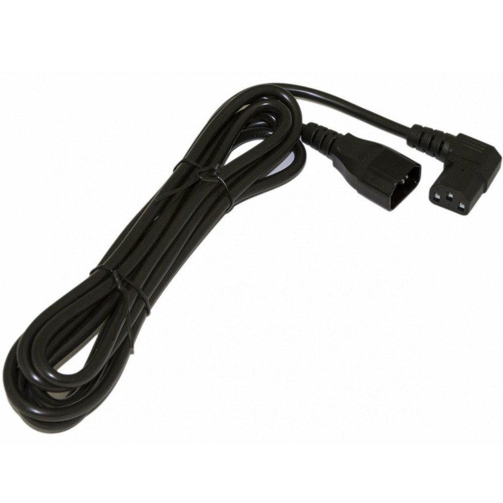 фото Кабель питания hyperline pwc-iec13a-iec14-1.8-bk 1.8m
