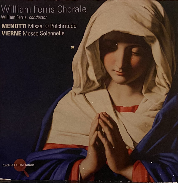 

MENOTTI / VIERNE - Chorale (1 CD)