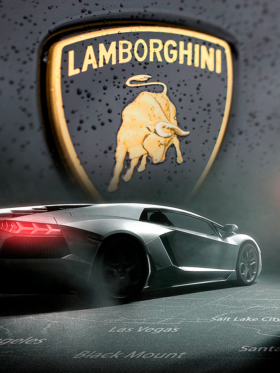 

Постер DRABS А3 Машина Lamborghini