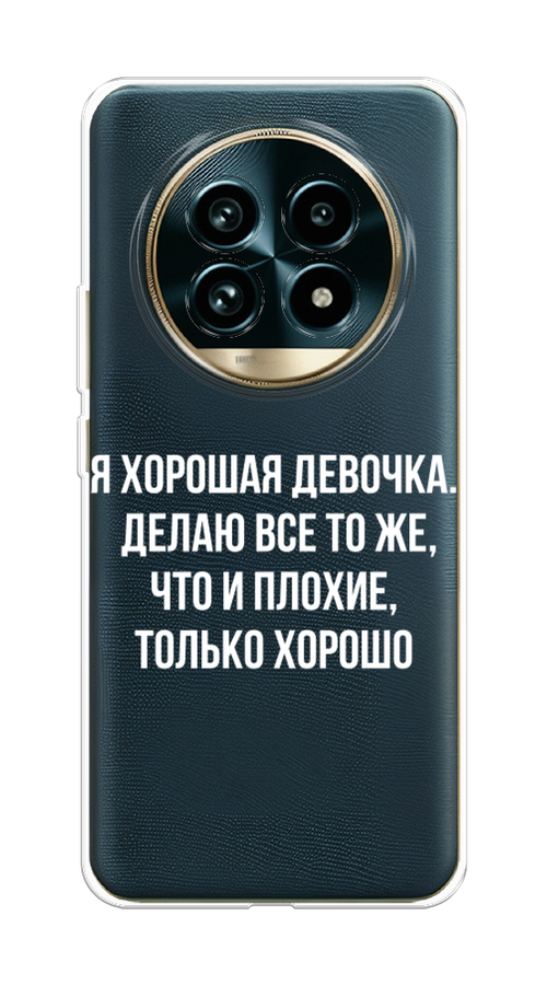 

Чехол на Realme 13 Pro+/13 Pro "Хорошая девочка", Серебристый, 2518150-1