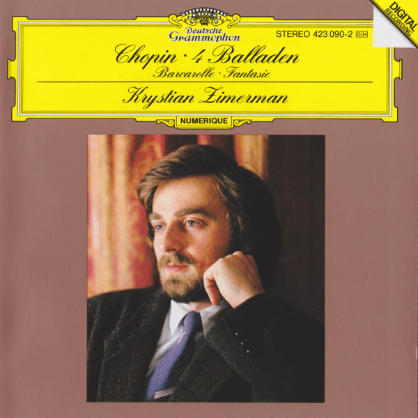 CHOPIN: Balladen, Barcar. Fant. Zimerman (1 CD)