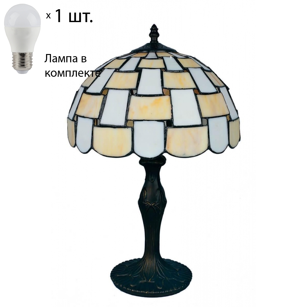 

Настольная лампа с лампочкой Omnilux OML-80104-01+Lamps