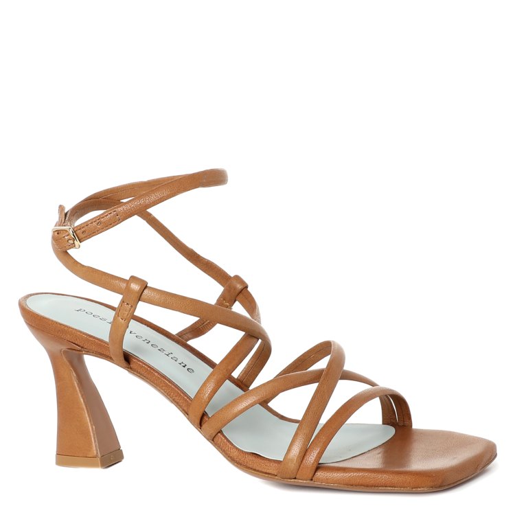 

Босоножки женские Poesie Veneziane KVA86 коричневые 41 EU, KVA86