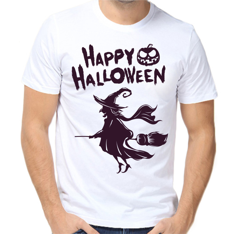 

Футболка мужская белая 62 р-р Хэллоуин 3, Белый, fm_Hellouin_2