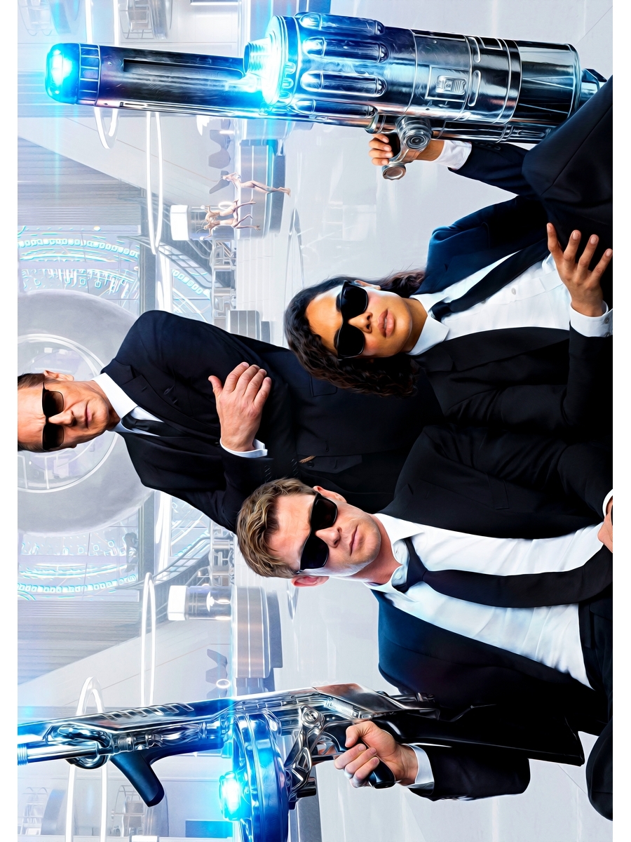 

Постер DRABS А3 Люди в черном интернэшнл