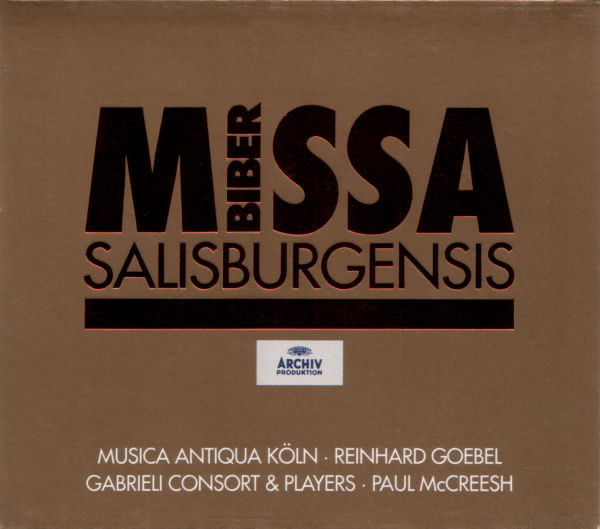 BIBER: Missa Salisburgensis. McCreesh (1 CD)