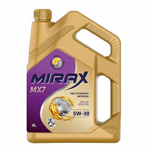 Моторное масло MIRAX синтетическое MX7 5W30 4л