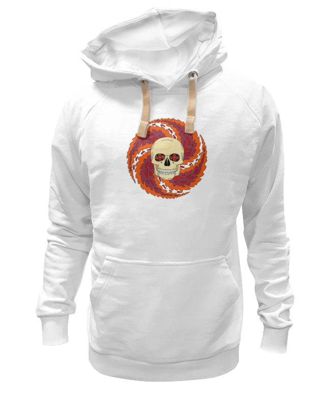 

Худи унисекс Printio Skull art белое 2XL, Белый, Skull art