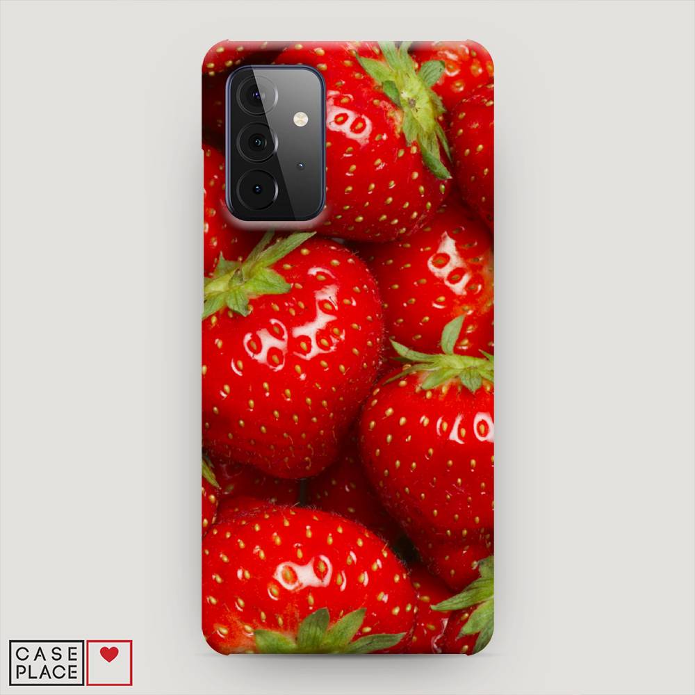 

Пластиковый чехол "Клубника" на Samsung Galaxy A72, 2101920-7