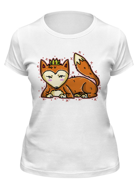 

Футболка мужская Printio Лисичка белая 2XL, Белый, Лисичка