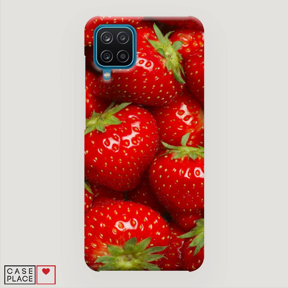 

Пластиковый чехол "Клубника" на Samsung Galaxy A12, 2101620-7