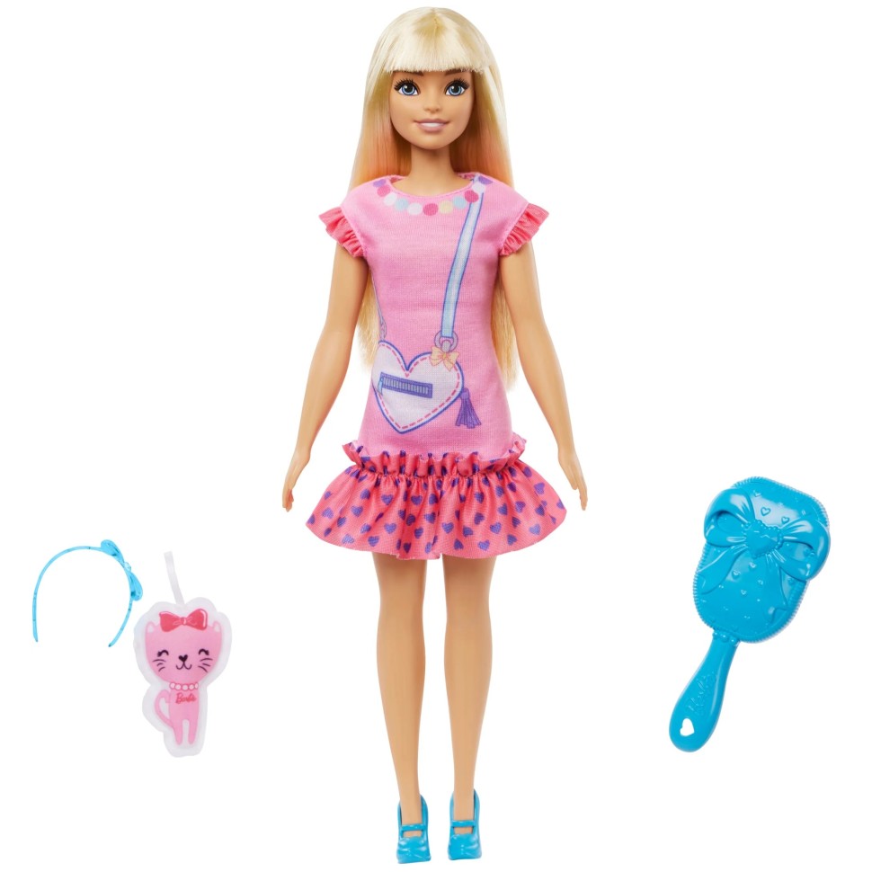 

Кукла Barbie Блондинка с котенком HLL19