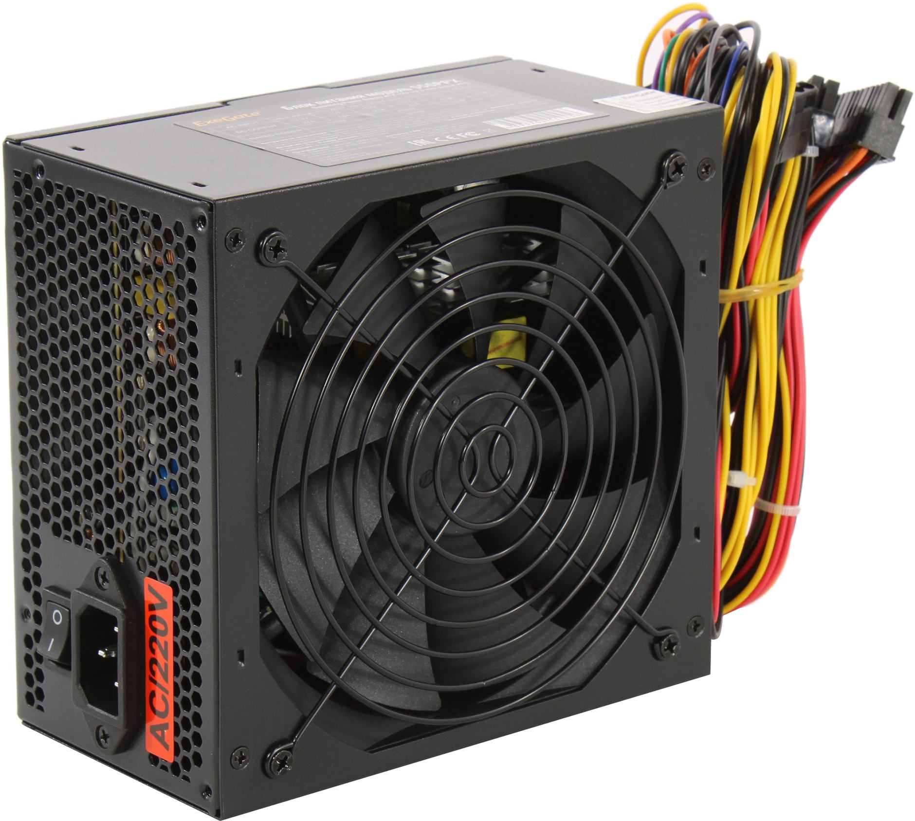 

Блок питания ExeGate ATX550-PPX 550W (EX119378RUS), ATX550-PPX