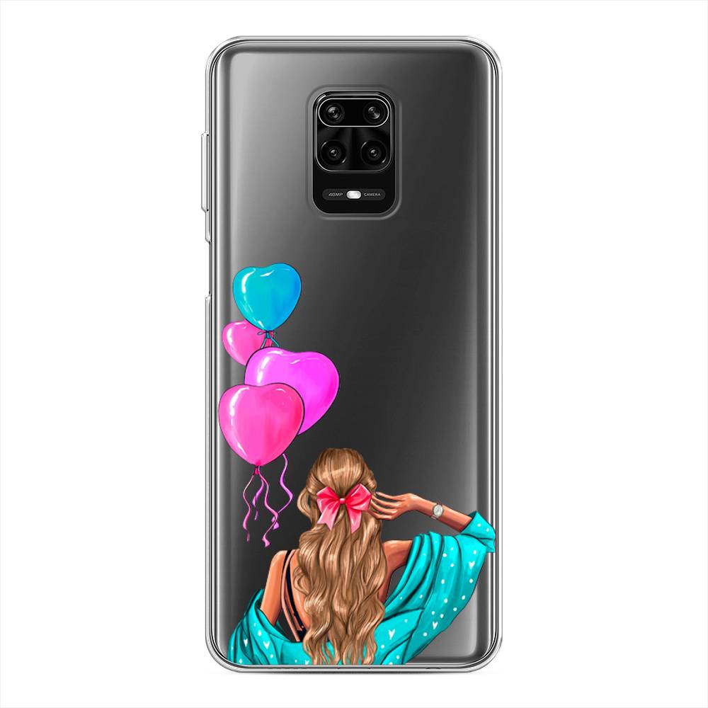 фото Силиконовый чехол "день рождения" на xiaomi redmi note 9s awog