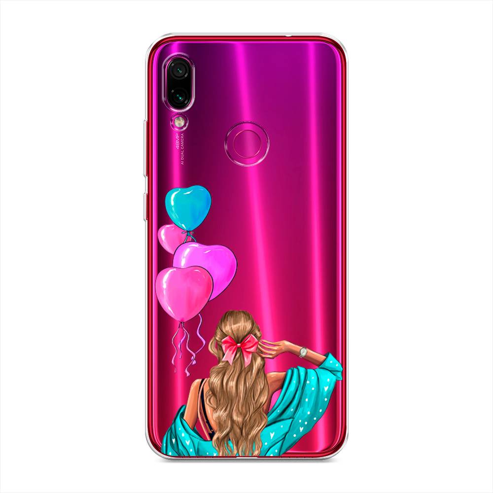 фото Силиконовый чехол "день рождения" на xiaomi redmi note 7 awog