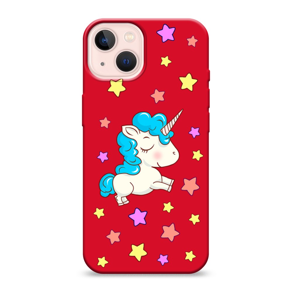 

Чехол Awog на Apple iPhone 13 / Айфон 13 "Звездный единорог", Разноцветный, 14253-1