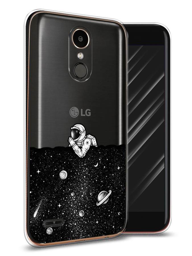 

Чехол Awog на LG K10 2017 "Космический сон", Серый, 81350-4