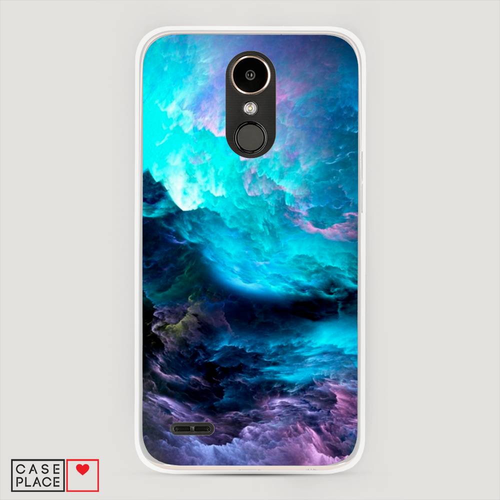 фото Чехол awog "бирюзовое небо" для lg k10 2017