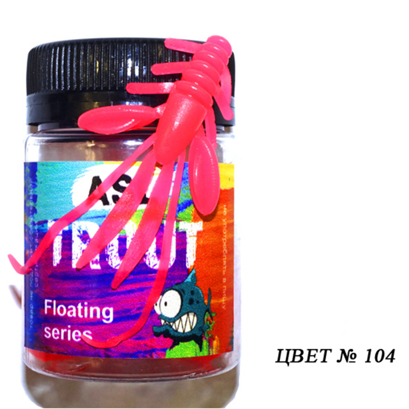 

Силиконовая приманка ASL Форель Нимфа цв. 104 L-3см 10шт/уп, Форель Нимфа