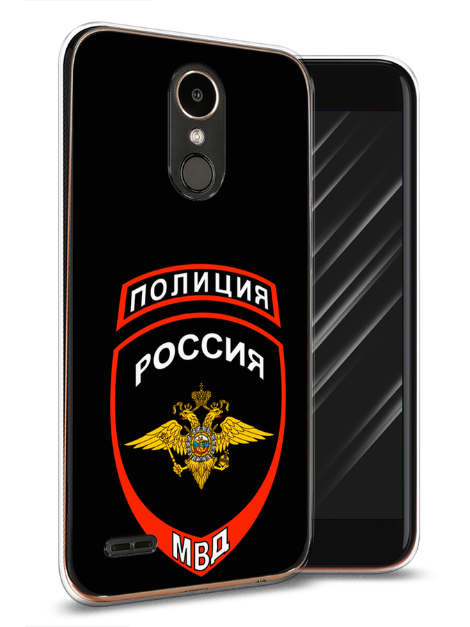 

Чехол Awog на LG K10 2017 "Полиция шеврон", Черный;красный;белый, 81350-5