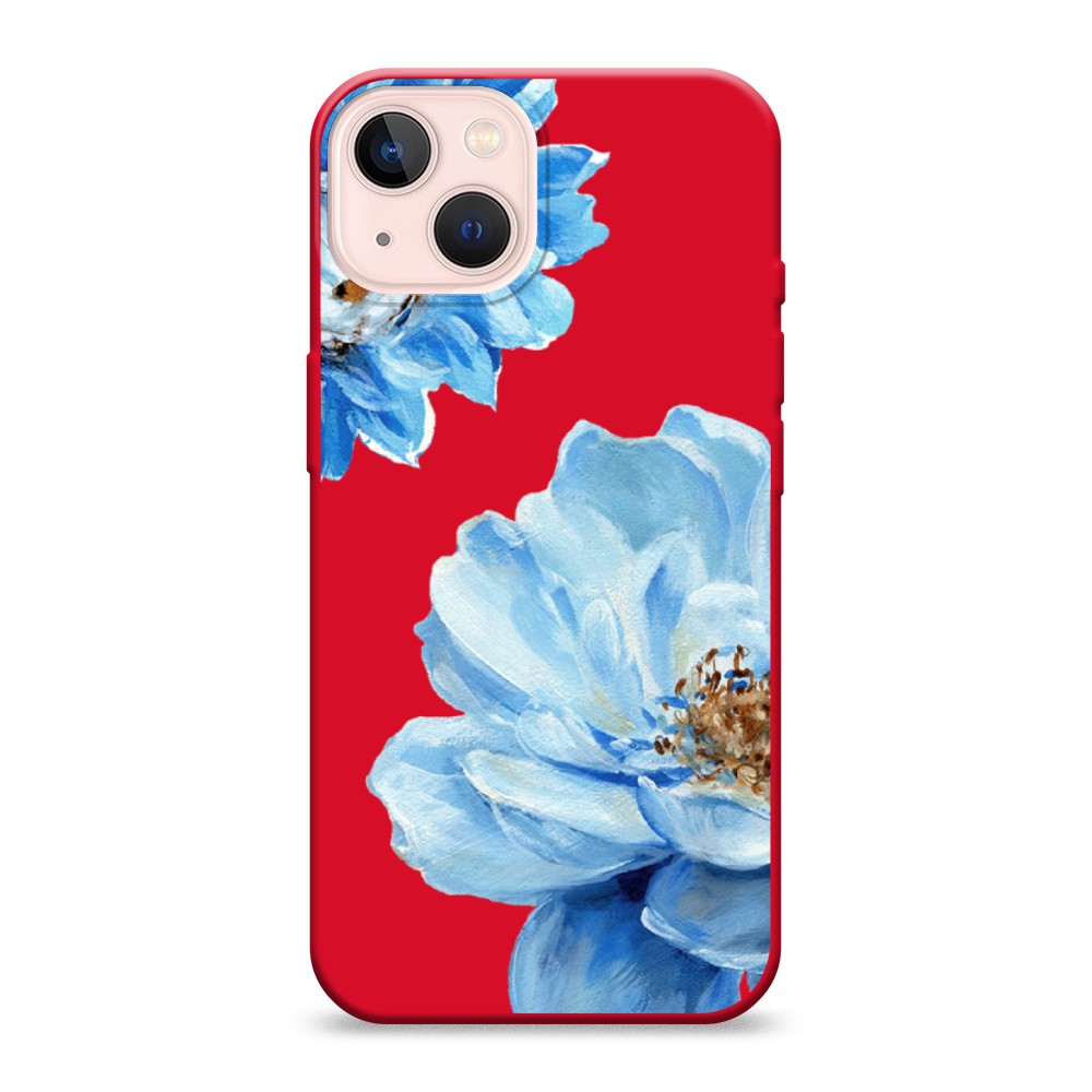 

Чехол Awog на Apple iPhone 13 / Айфон 13 "Голубые клематисы", Разноцветный, 14253-1