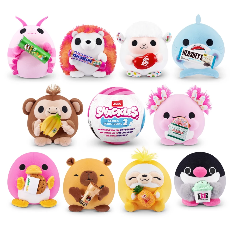 

Игрушка Zuru 5 Surprise Snackles в непрозрачной упаковке (Сюрприз) 77572GQ5-S2-S003-INT, Разноцветный