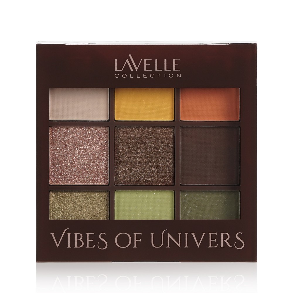 

Тени для век Lavelle Vibes of Universe 01, Jungle, 13,5г, Разноцветный