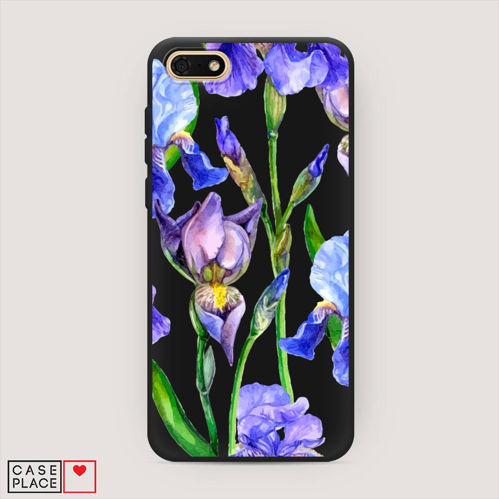 

Чехол Awog на Honor 7A "Синие ирисы", Фиолетовый;голубой;зеленый, 65252-1