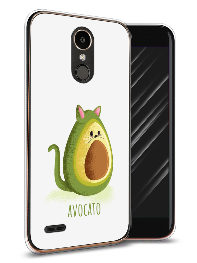 

Чехол Awog на LG K10 2017 "Avocato", Зеленый;коричневый, 81350-10