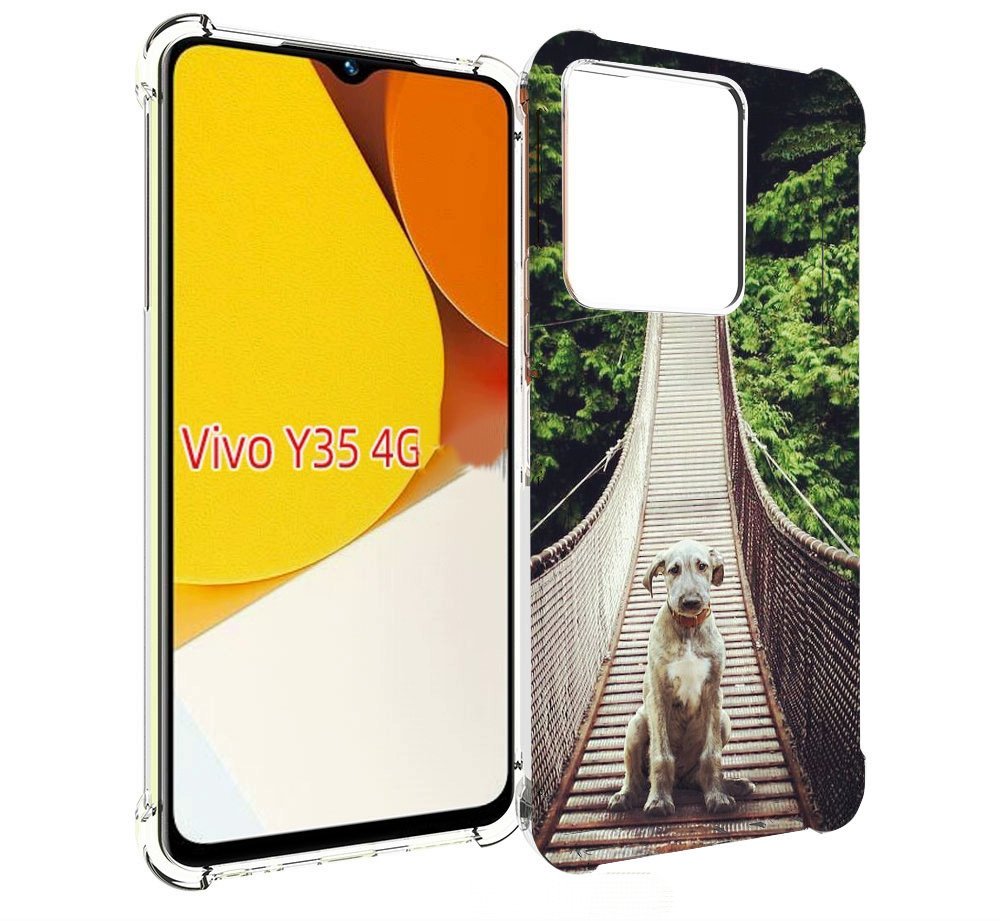 

Чехол MyPads ирландскии волкодав для Vivo Y35 4G 2022 / Vivo Y22, Прозрачный, Tocco