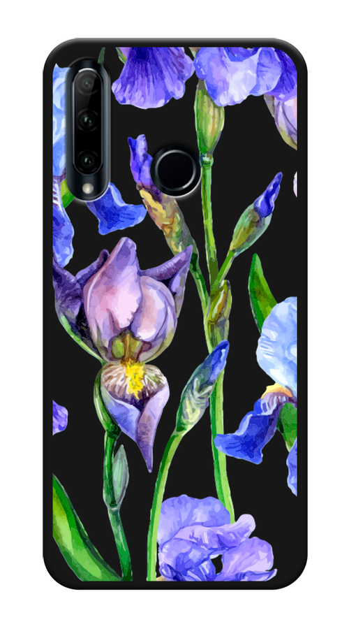 

Чехол Awog на Honor 10i "Синие ирисы", Фиолетовый;голубой;зеленый, 68852-1