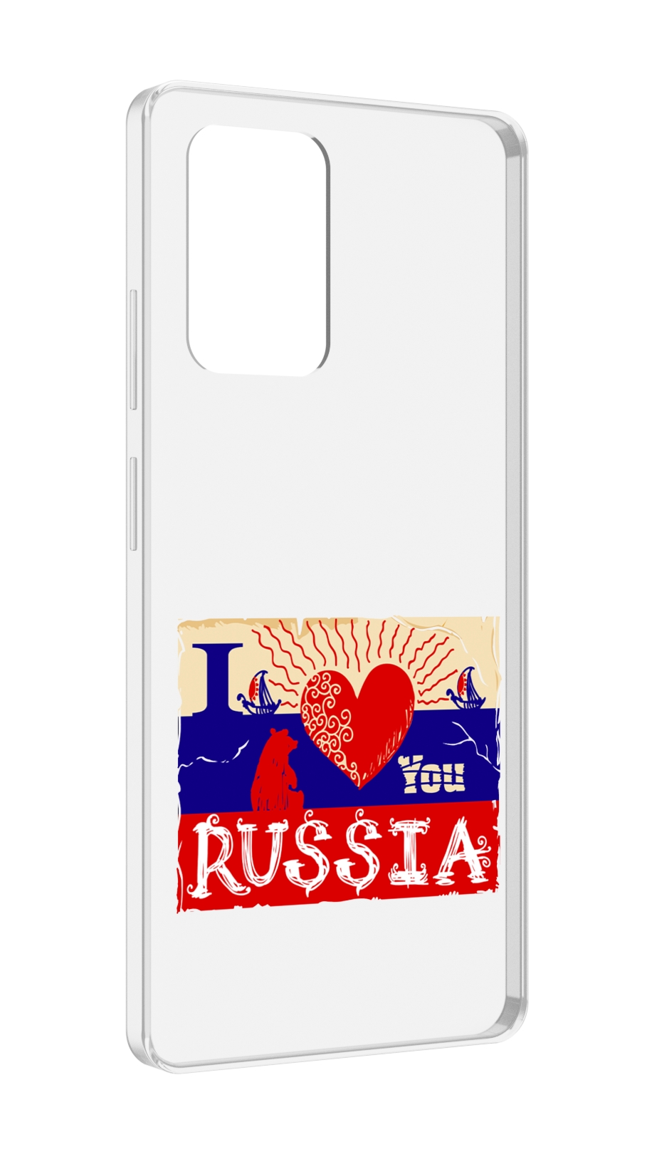 

Чехол MyPads Люблю Россию для ZTE Blade V40 Pro, Tocco