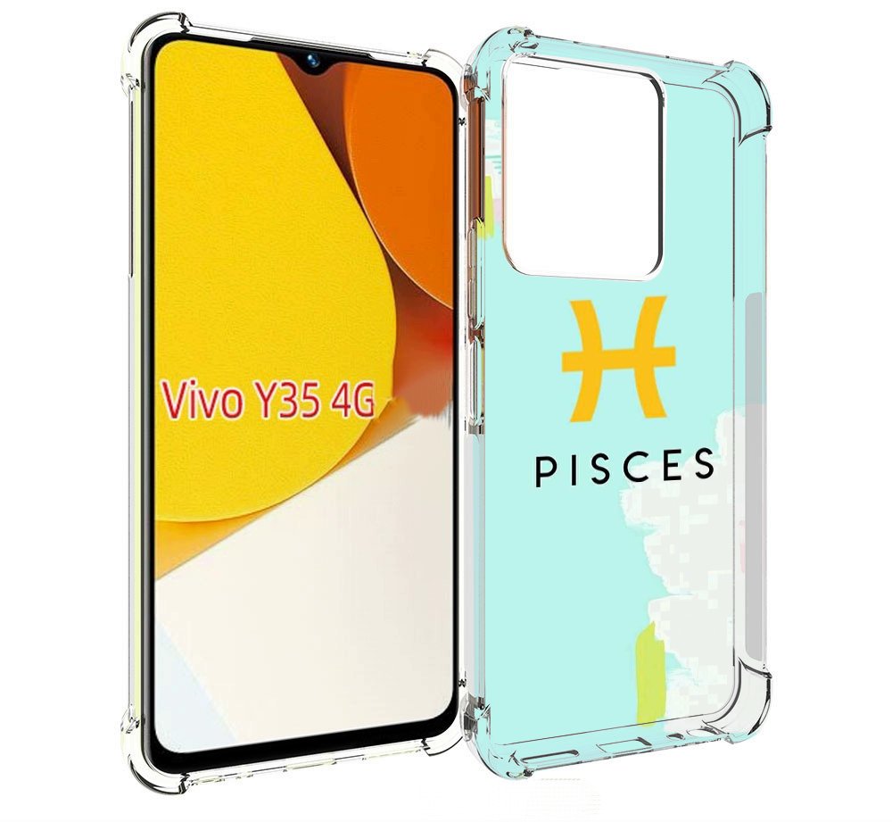 

Чехол MyPads знак-зодиака-рыбы-2 для Vivo Y35 4G 2022 / Vivo Y22, Прозрачный, Tocco
