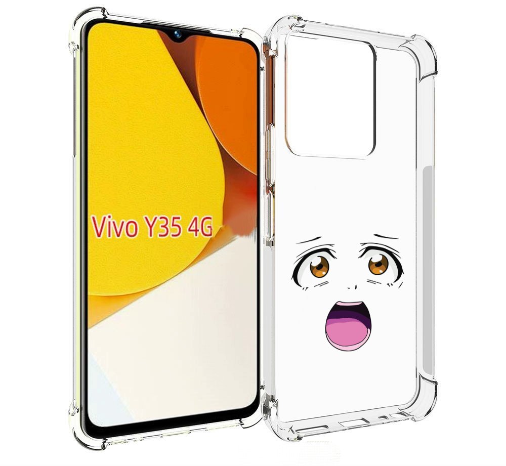 

Чехол MyPads аниме лицао для Vivo Y35 4G 2022 / Vivo Y22, Прозрачный, Tocco