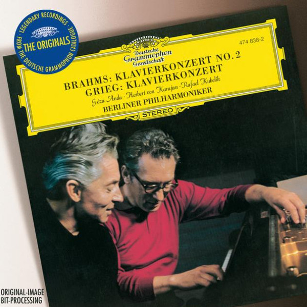 BRAHMS: Piano Concerto No. 2. Anda / Karajan (1 CD)