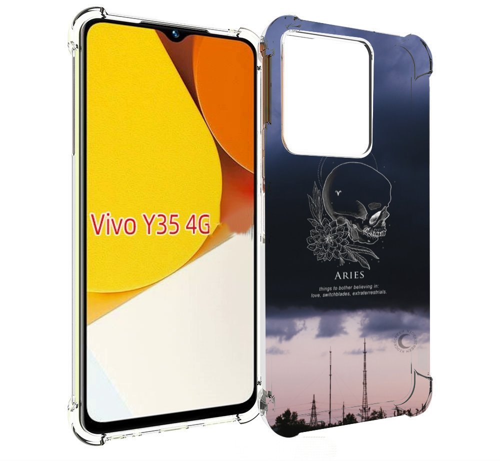 

Чехол MyPads знак-зодиака-овен-4 для Vivo Y35 4G 2022 / Vivo Y22, Прозрачный, Tocco