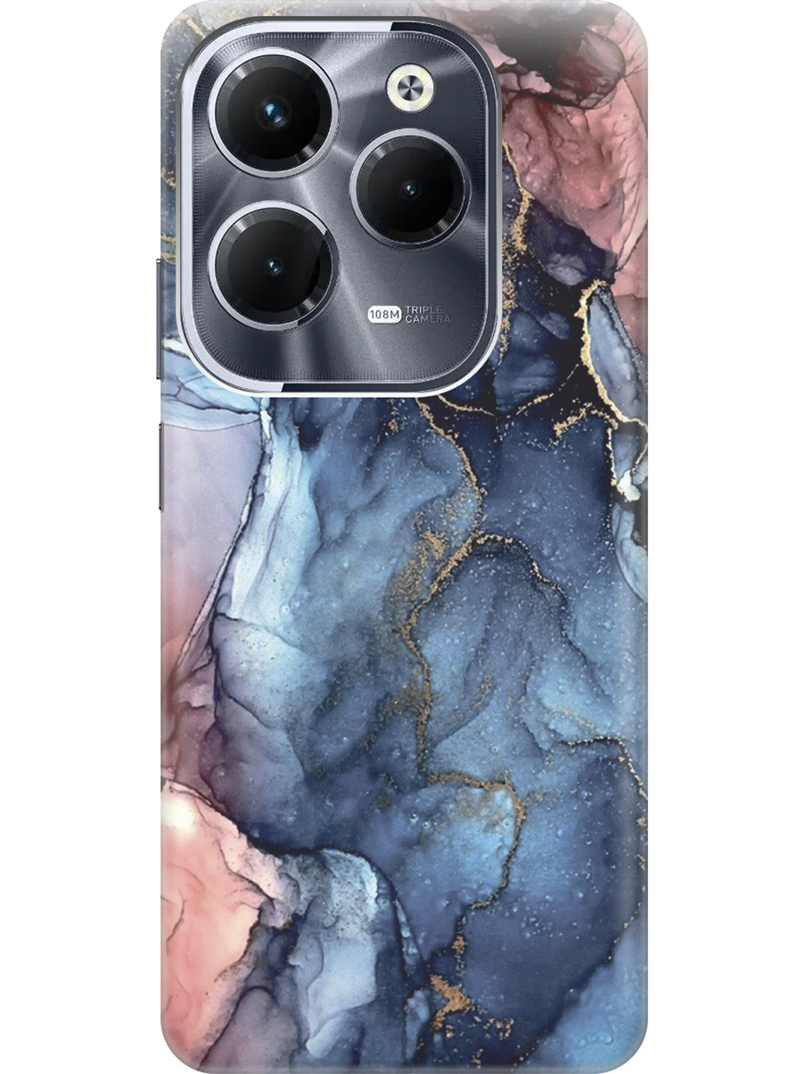 

Силиконовый чехол на Infinix Hot 40 / Hot 40 Pro с рисунком "Сине-розовый мрамор", Розовый;синий, 20011884