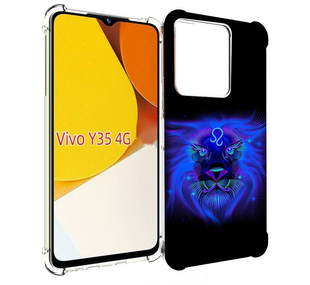 

Чехол MyPads знак-зодиака-лев-3 для Vivo Y35 4G 2022 / Vivo Y22, Прозрачный, Tocco
