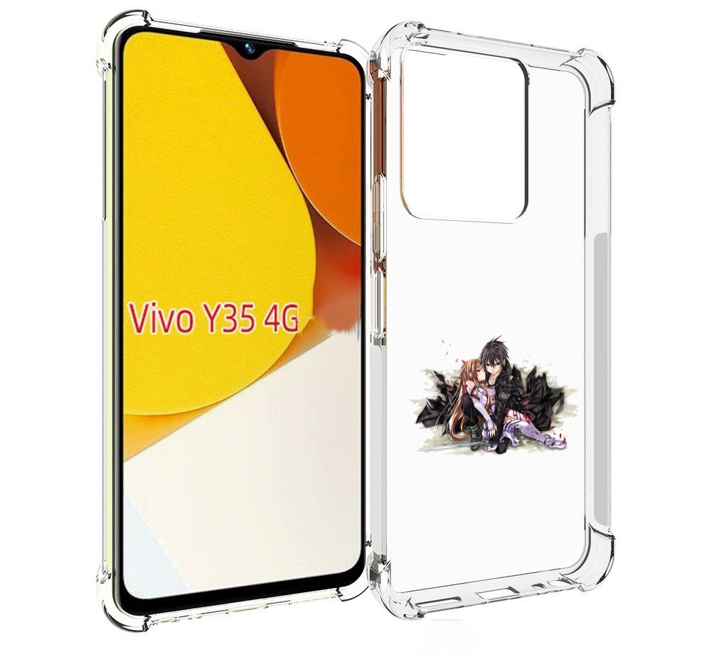 

Чехол MyPads аниме асуна для Vivo Y35 4G 2022 / Vivo Y22, Прозрачный, Tocco