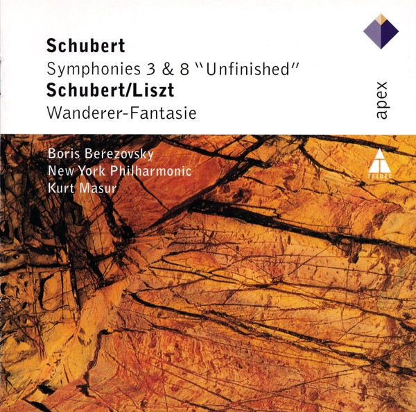 

SCHUBERT: Symphonies 3 & 8 Unfinished SCHUBERT / arranged Liszt: Wanderer-Fantasie. (1 CD)