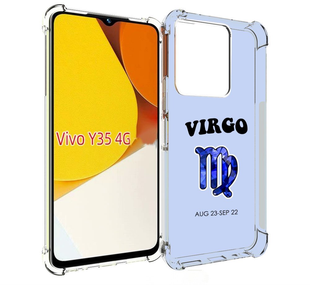 

Чехол MyPads знак-зодиака-дева-1 для Vivo Y35 4G 2022 / Vivo Y22, Прозрачный, Tocco