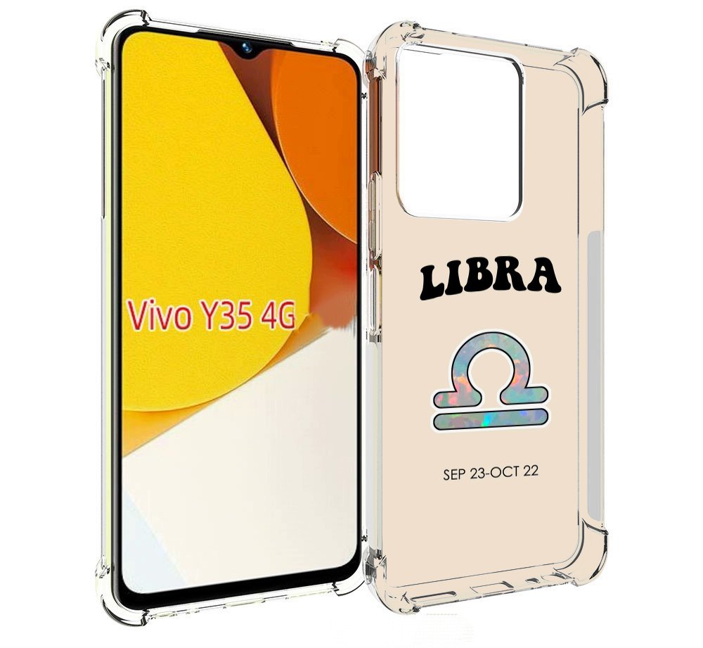 

Чехол MyPads знак-зодиака-весы-6 для Vivo Y35 4G 2022 / Vivo Y22, Прозрачный, Tocco