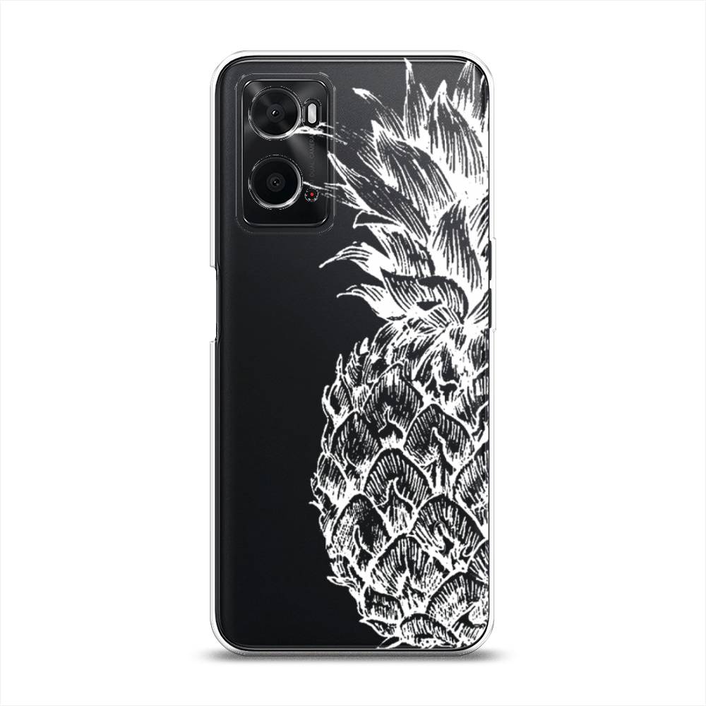 

Чехол Awog на Oppo A36 "Ананас графика белая", Разноцветный, 259950-10