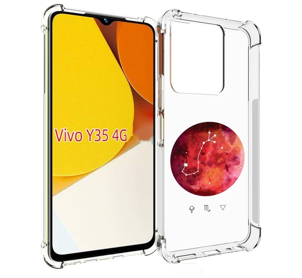 

Чехол MyPads знак зодиака скорпион 6 для Vivo Y35 4G 2022 / Vivo Y22, Прозрачный, Tocco