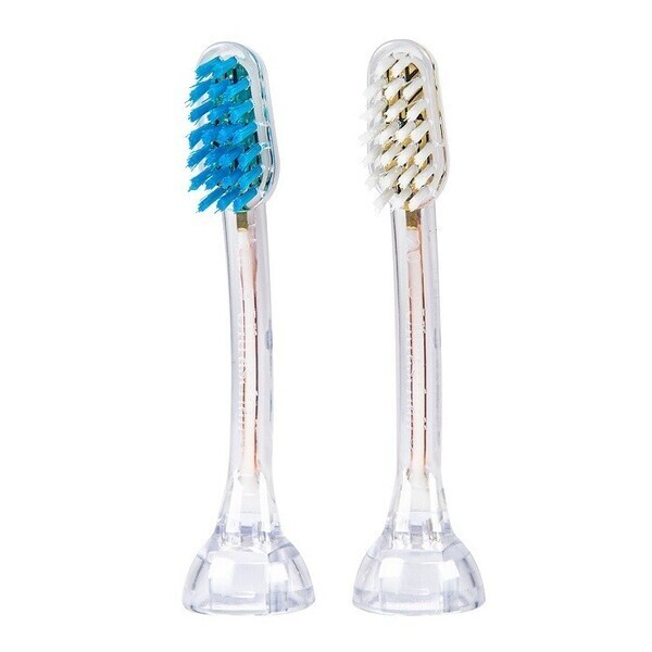 Насадка для электрической зубной щетки Emmi-Dent 6 Professional Metallic/GO набор для очищения съемных зубных протезов silcamed professional
