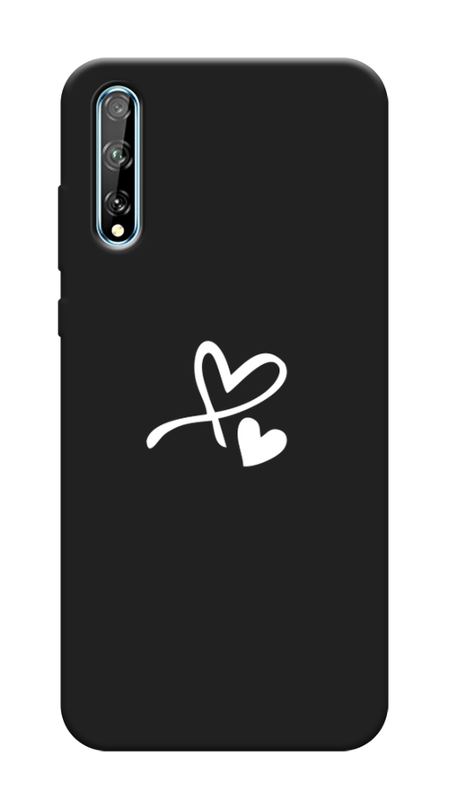 

Чехол Awog на Huawei Y8p "Сердечко минимализм", Белый, 6103452-1