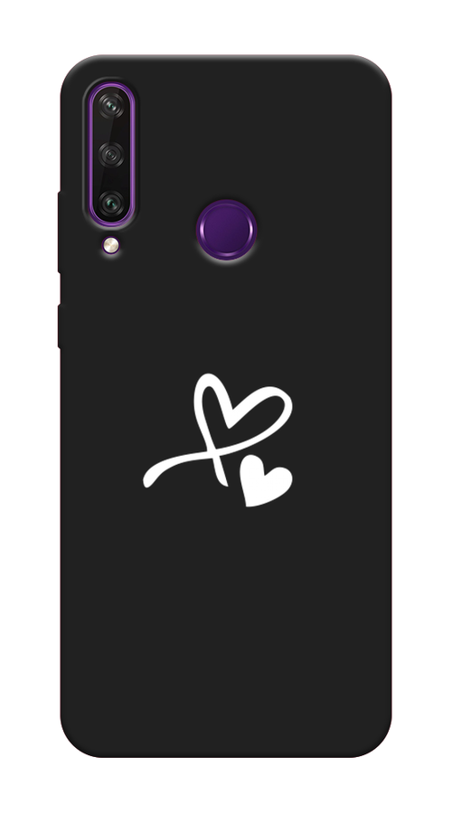 

Чехол Awog на Huawei Y6p "Сердечко минимализм", Белый, 6103252-1