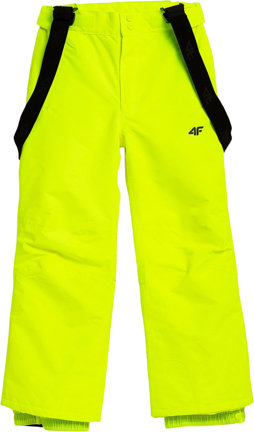 фото Брюки детские 4f boy's ski pants hjz21-jspmn001b-45s цв.желтый р.158