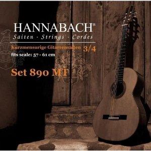 

890MT34 KINDER GUITAR SIZE Комплект струн для классической гитары 3/4 нейлон/посеребренные, 890MT34
